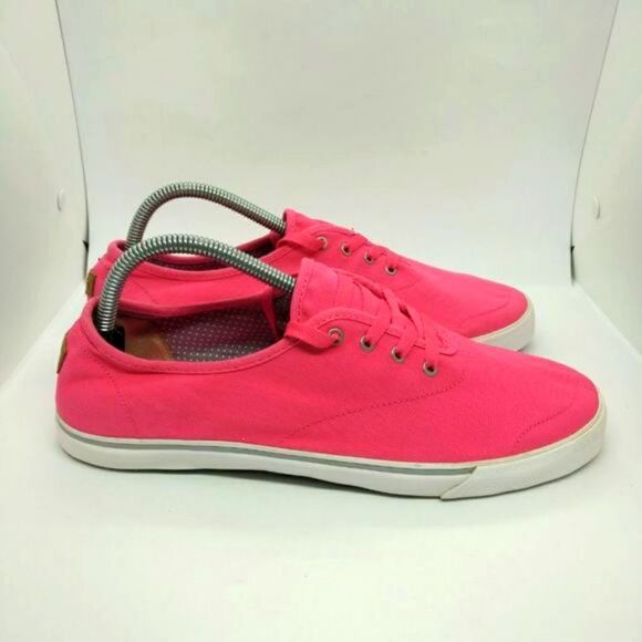Skechers S On The Go‎ Strand Casual Canvas Sneakers Womens Size 11 Pink - Picture 1 of 8